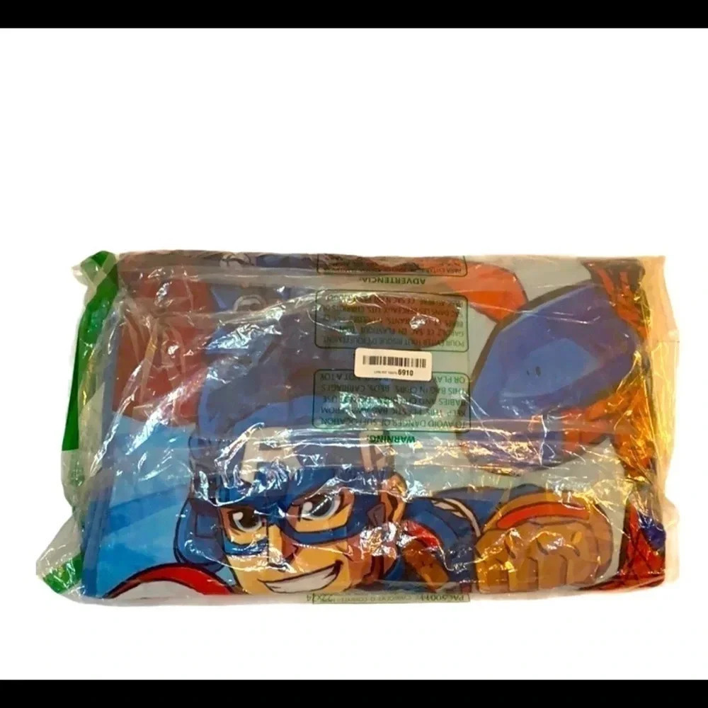 Marvel Captain America Throw Blanket Avengers Fleece New